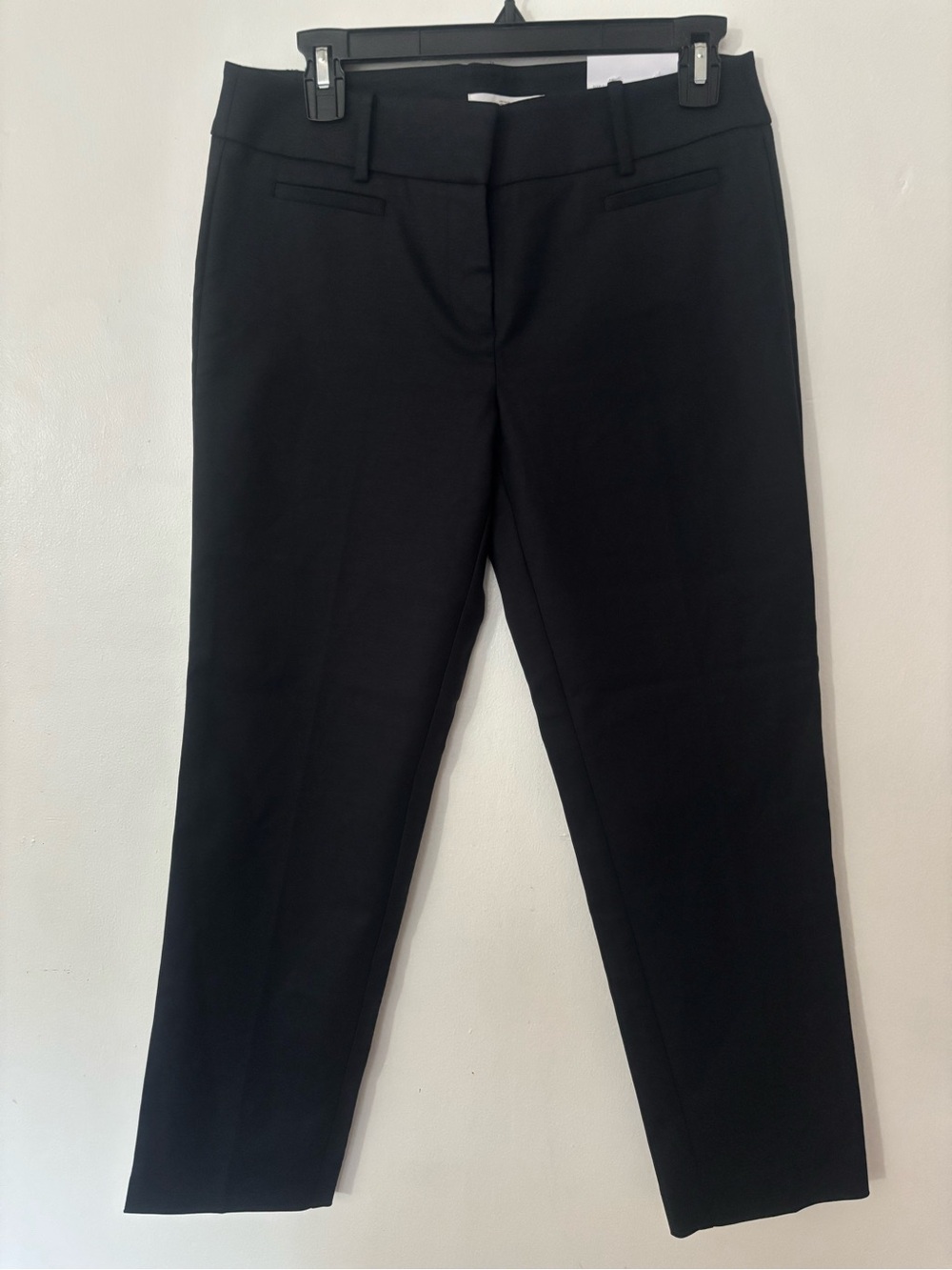 LOFT Riviera Crop Pants Marisa Fit Black Dress Pants Size 2 NWT